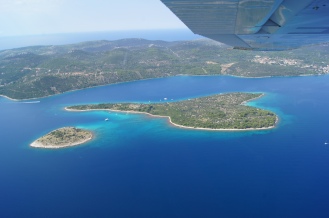 Croatian islands by general aviation